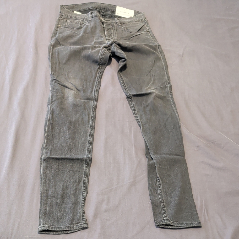 Men's Rag & Bone Gray Skinny Jeans, Size 32